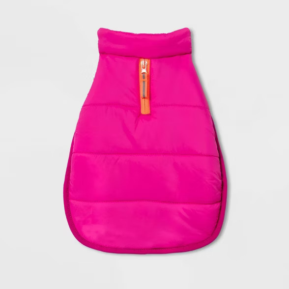 Holiday Dog and Cat Puffer Vest - Boots & Barkley™ | Target