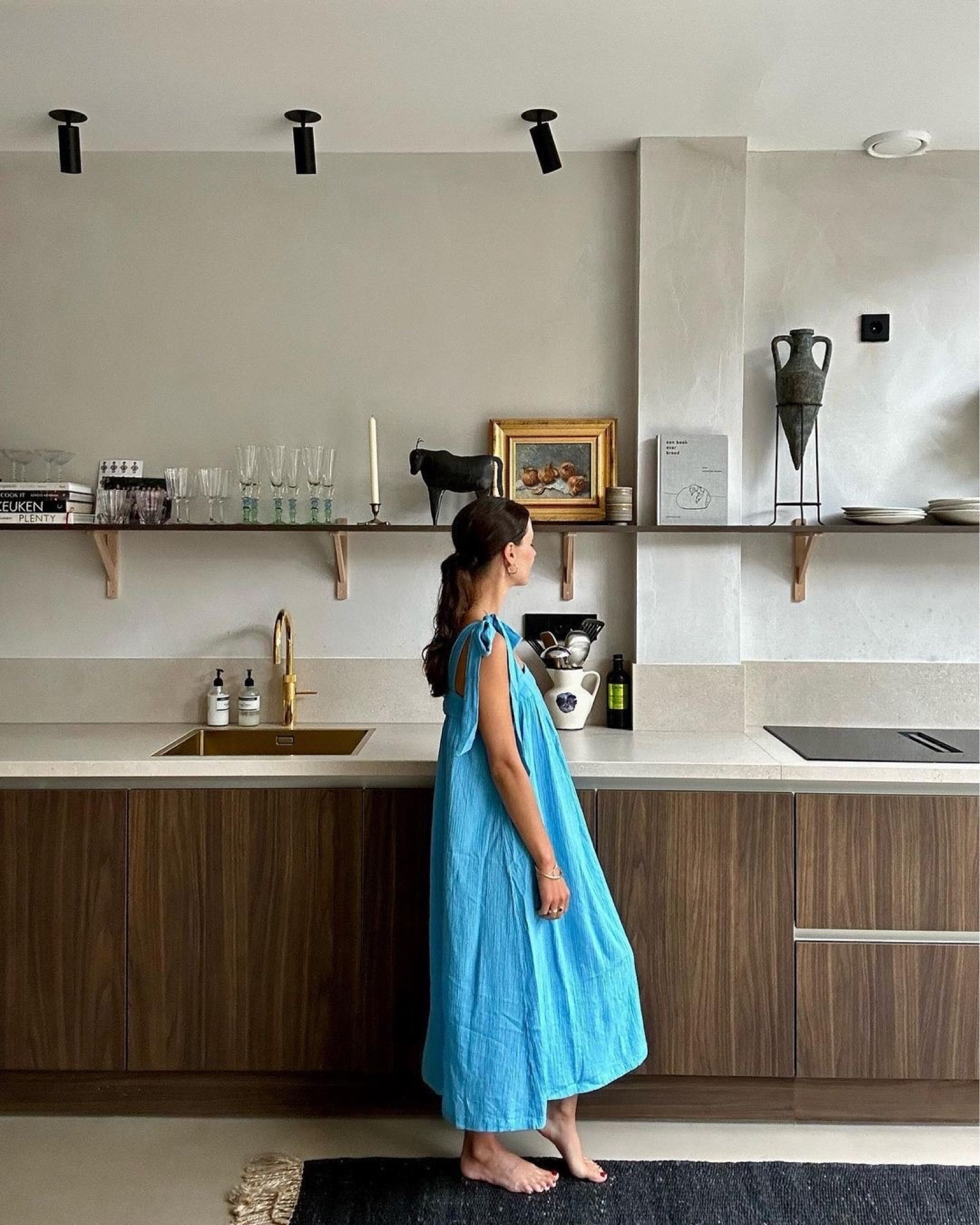 Tie strap blue cotton dress 💙

outfit inspiration, summer dress, H&M, calf-length dress, square neckline dress, Netherlands. 

#LTKSeasonal #LTKeurope #LTKstyletip