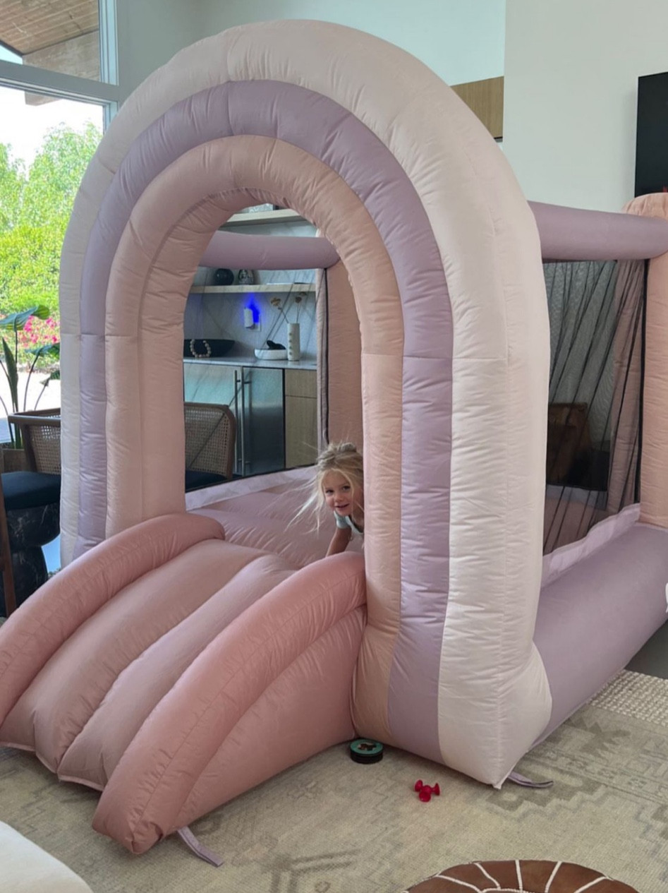 Alessi is obsessed with her new bounce house! 🏰 🌈 

#LTKsalealert #LTKkids