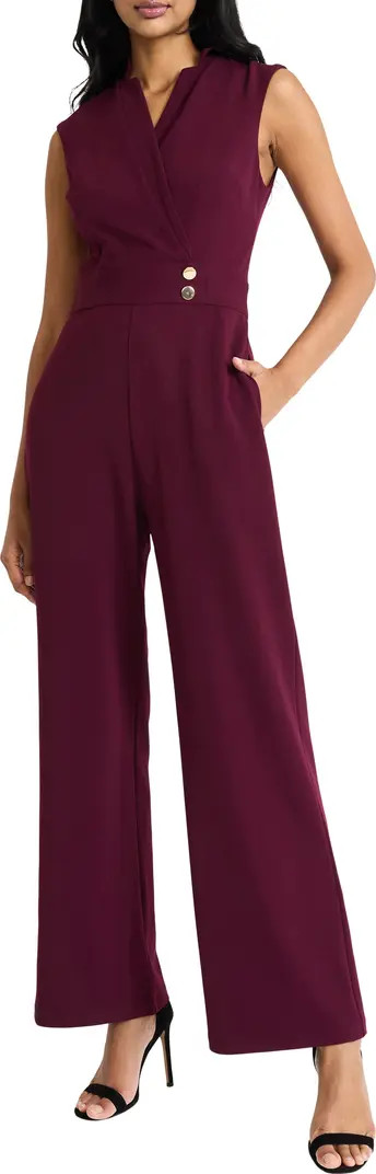 Notch Collar Sleeveless Jumpsuit | Nordstrom Rack