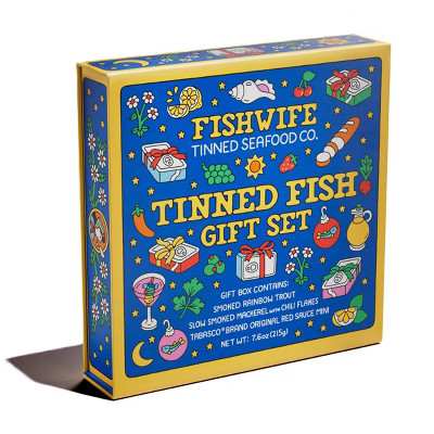 Fishwife Tinned Seafood Co Tinned Fish Holiday Gift Set - 7.6oz/3pc | Target