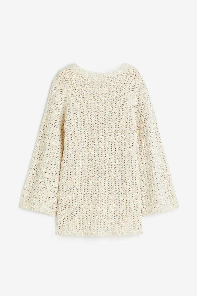 Crochet-look Mini Dress | H&M (US)