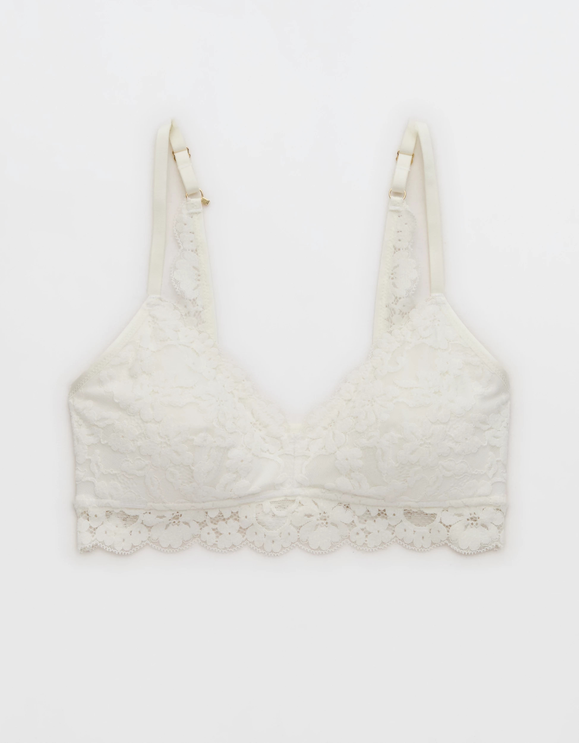 Show Off Chenille Lace Push Up Bralette | Aerie