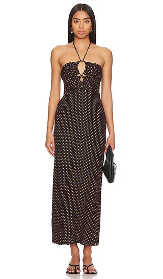 Tortugas Midi Dress in Ludovica Polka Dot | Revolve Clothing (Global)