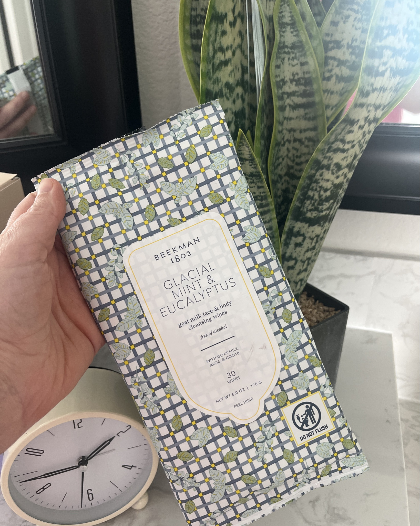 These Beekman Eucalyptus Makeup Removing Wipes are a mini spa moment. 🧖‍♀️  my husband uses them too. 

Infused with pure goat milk to nourish and balance your skin, plus the soothing scent of eucalyptus to melt away stress. We always grab the 4 pack. #makeupwipes 

#LTKGiftGuide