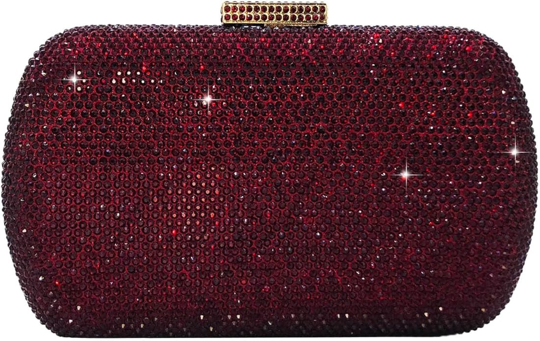 Boutique De FGG Bling Evening Bags and Clutches for Women Formal Party Crystal Clutch Bag Wedding... | Amazon (US)