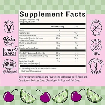 Legendairy Milk She’s Sleepy™ – Cherry Limeade – Nightly Sleep Aid, Sugar Free Drink Mix ... | Amazon (US)