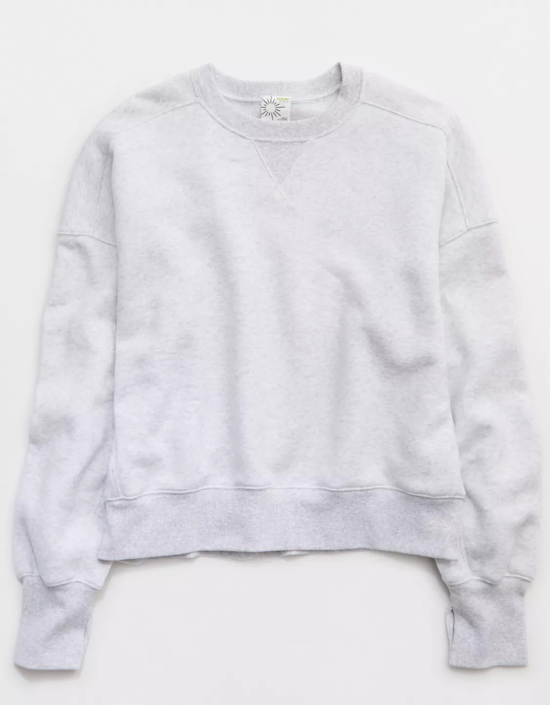 OFFLINE By Aerie Cloud Fleece Classic Crewneck | American Eagle Outfitters (US & CA)