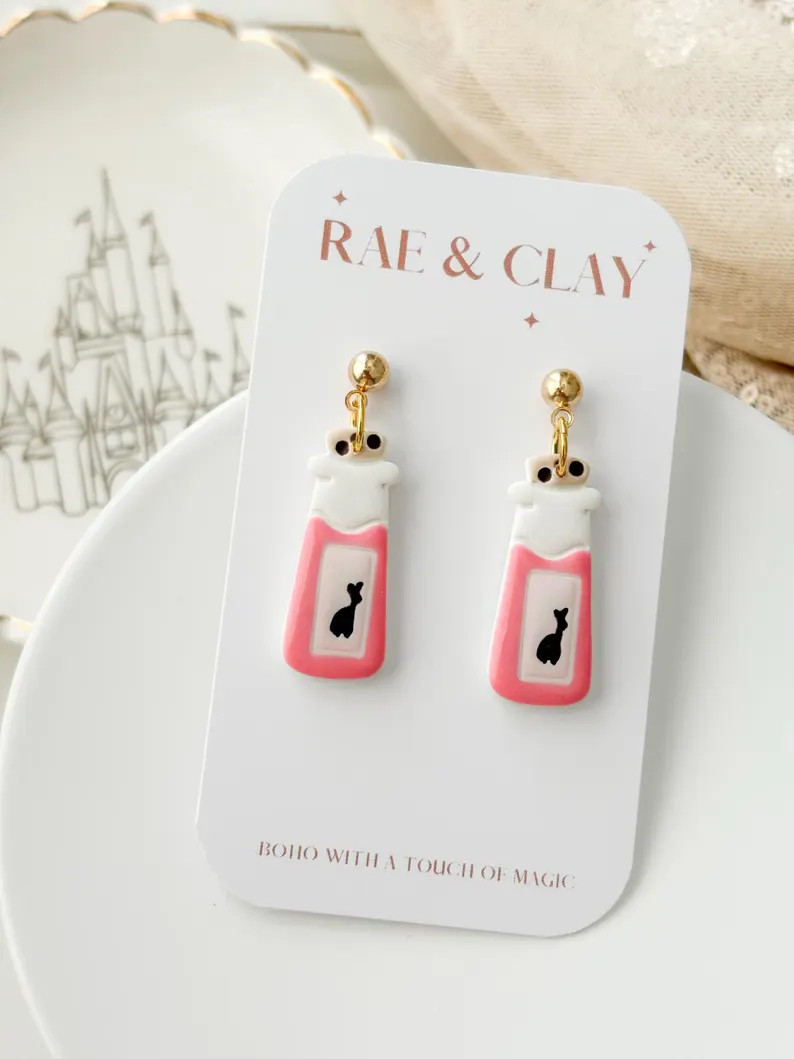 Llama Poison Clay Earrings | Kuzco's Poison | Polymer Clay Earrings | Disney Inspired Earrings | ... | Etsy (US)