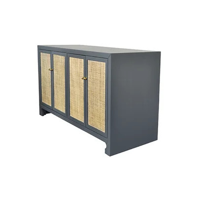 Sofia 58" Wide Pine Wood Sideboard | Perigold