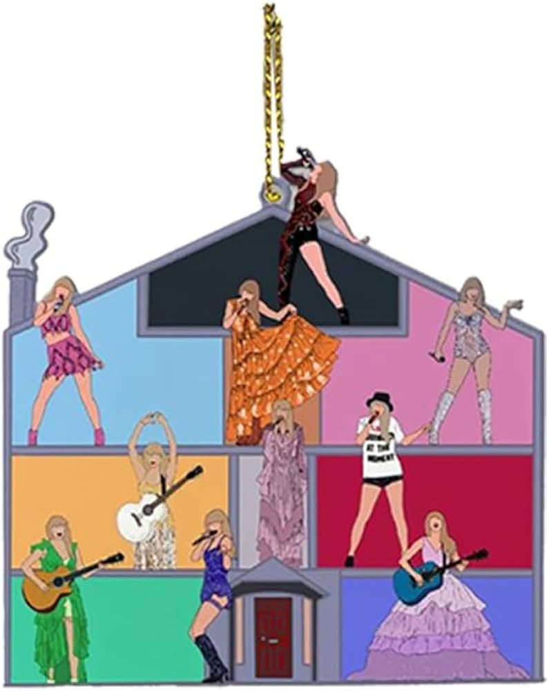 ERAS Tour Ornament, Personalized ERAS Tour 2023 Ornament, ERAS Tour Lover House Ornament, Custom ... | Amazon (US)