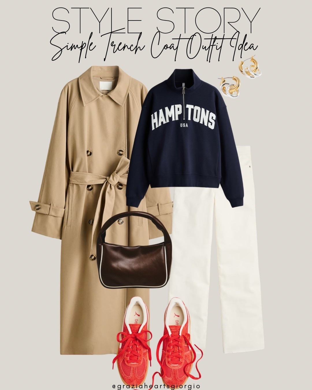 Simple Trench Coat Outfit Idea 
.
#simpleoutfit #outfitidea 

#LTKgrwm #LTKootd