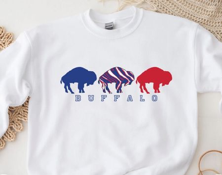 For my Buffalo Bills ladiessss; a new crewneck! A perfect gift & would arrive on time for Christmas 🎁 #buffalobills #womens #NFL #LTKunder30

#LTKGiftGuide #LTKfit #LTKFind