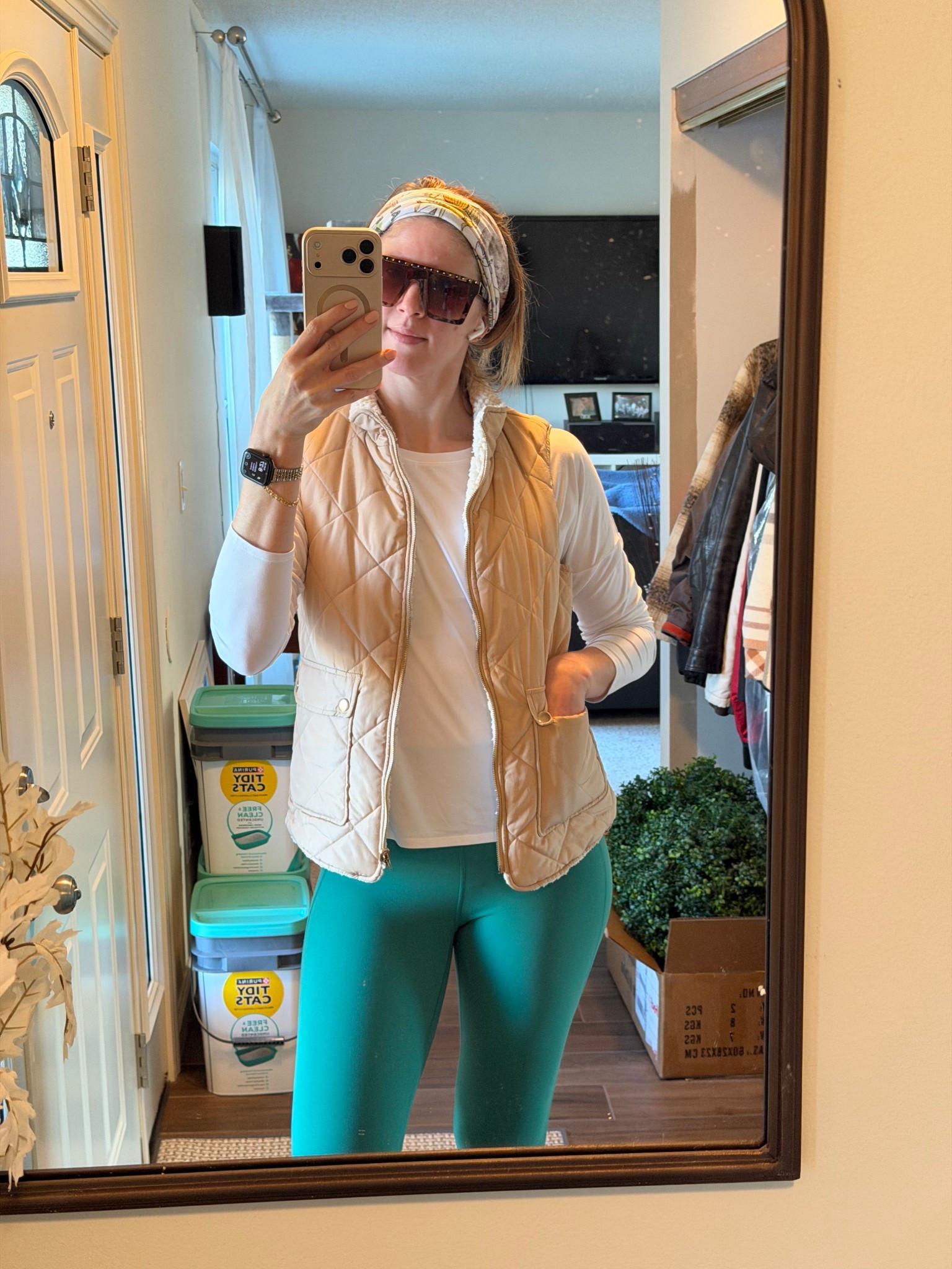 Weather finally feeling like cozy vests and long walks 

#LTKSeasonal #LTKActive #LTKOver40