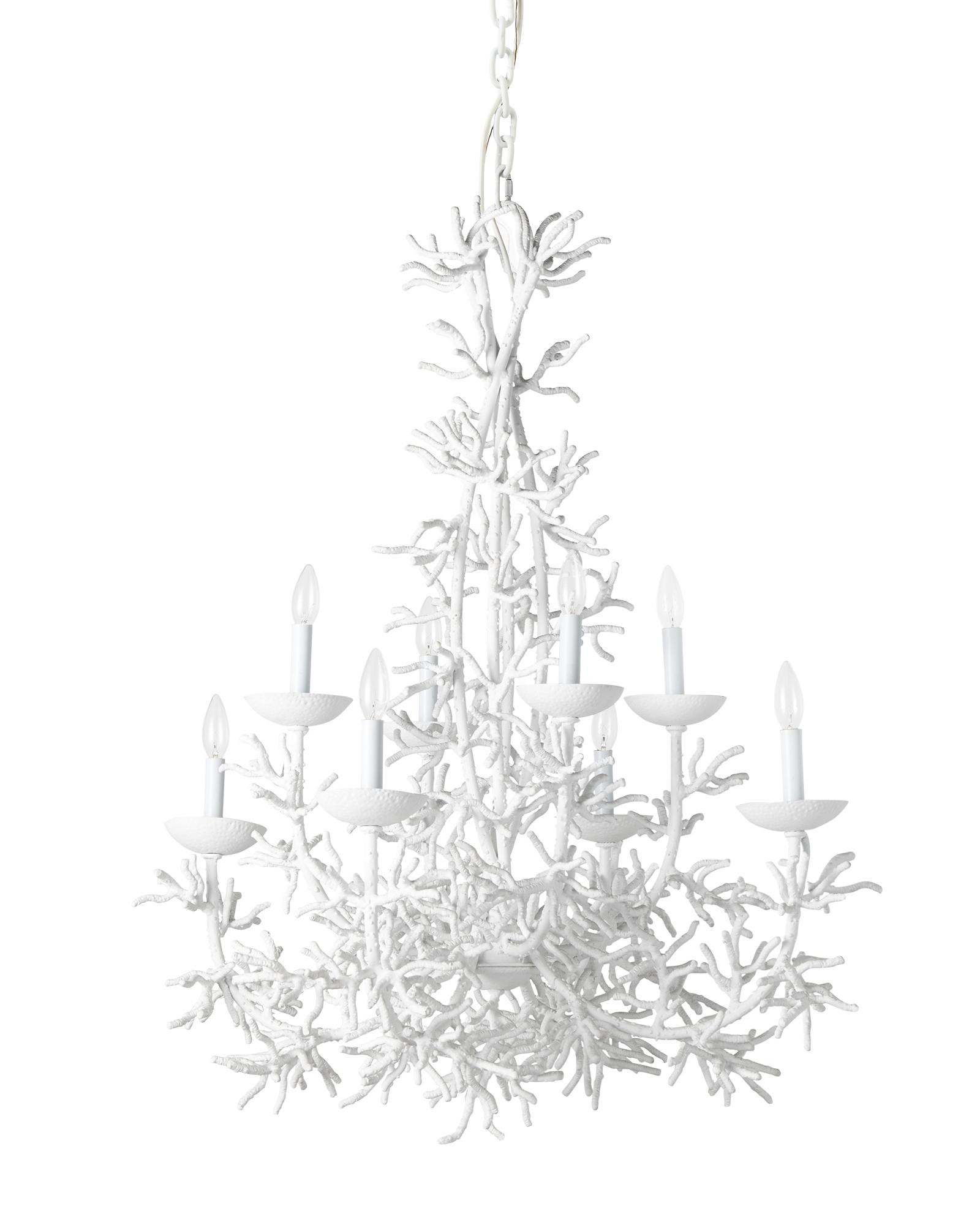 Coral Chandelier | Serena and Lily