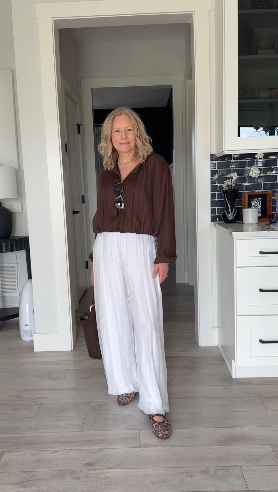 Boutique shopping is so fun, especially when you find that one piece that goes with everything already in your closet. Found these silky, lined pants that can be dressed up or down at a local boutique called Marie & Z Boutique in Lititz PA. If you live here or are visiting, be sure to look them up! Top is from Loft and has matching pants.

#LTKootd #LTKgrwm #LTKOver40