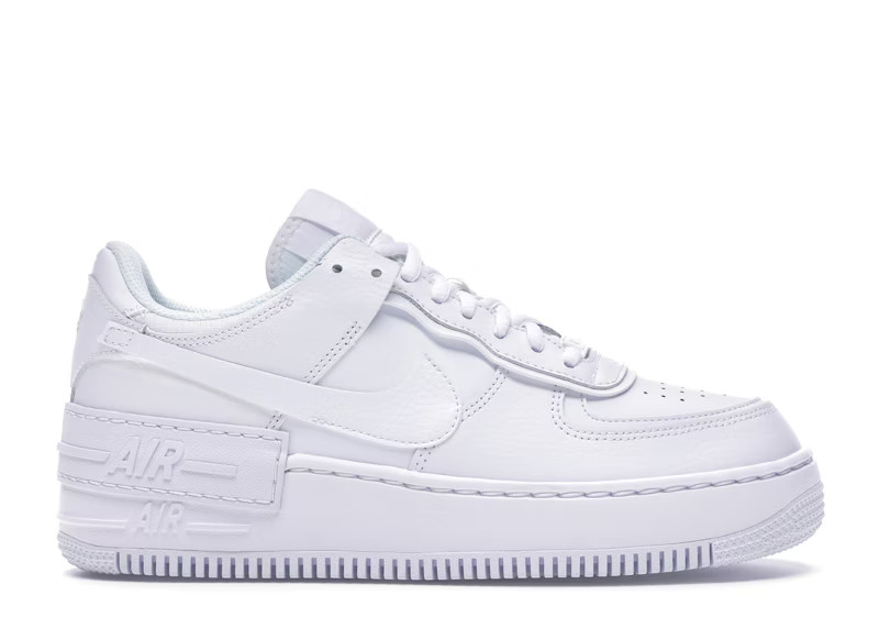 Nike Air Force 1 Shadow Triple White (W) | StockX