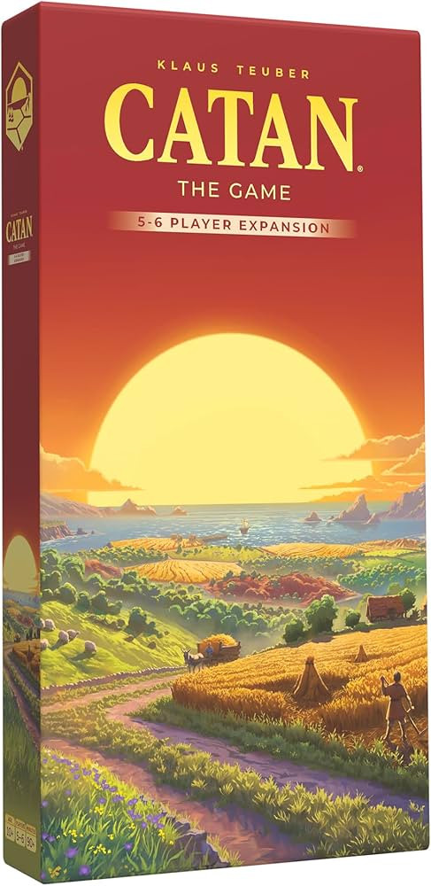 CATAN 5-6 Player Board Game Expansion (6th Edition) Add More Players to Your Adventure, Ages 10+,... | Amazon (US)