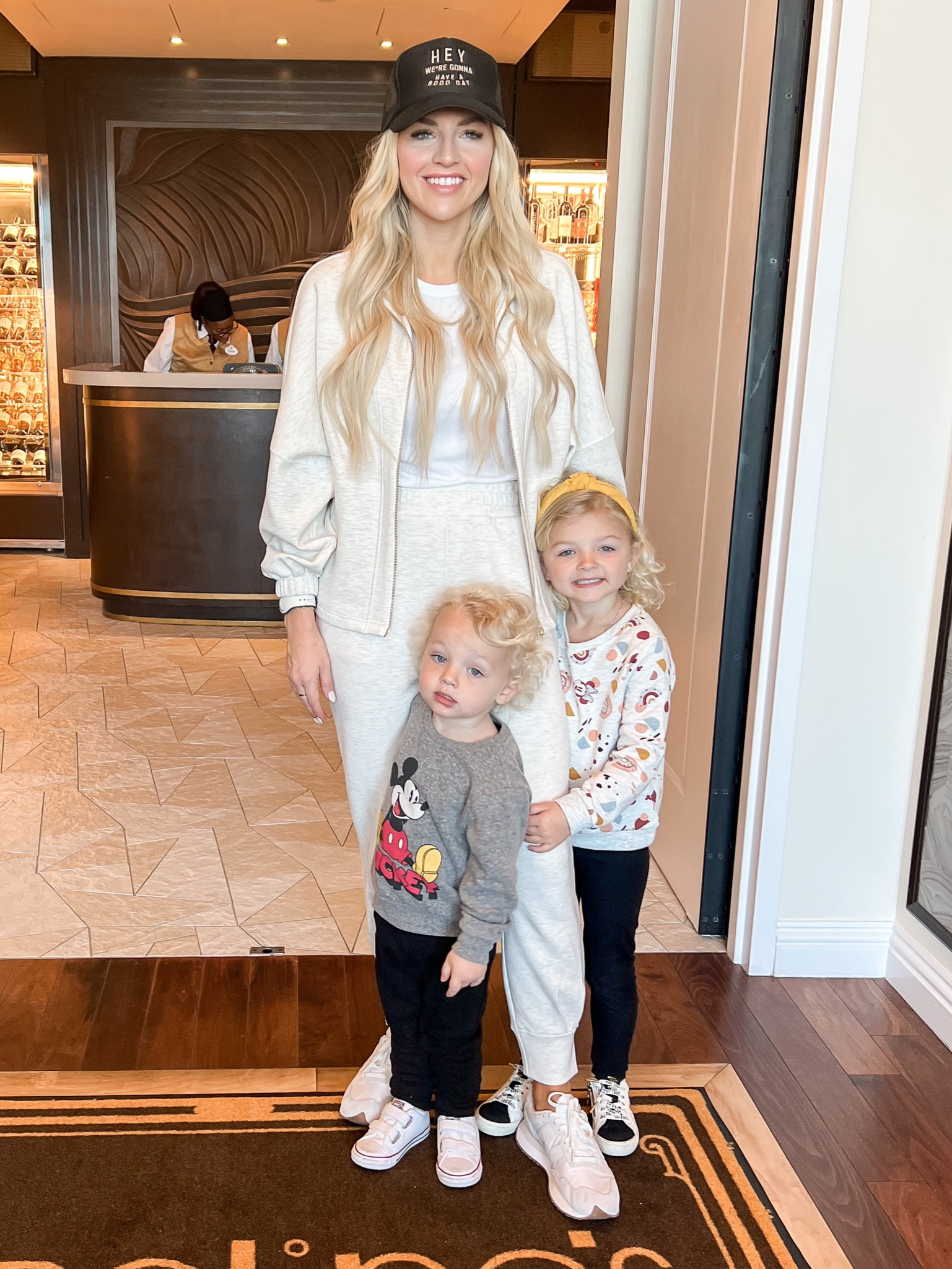 Disney outfits, kids Disney outfits, Varley joggers 