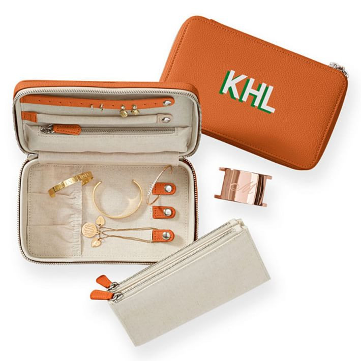 Medium Travel Jewelry Case, Printed | Mark and Graham