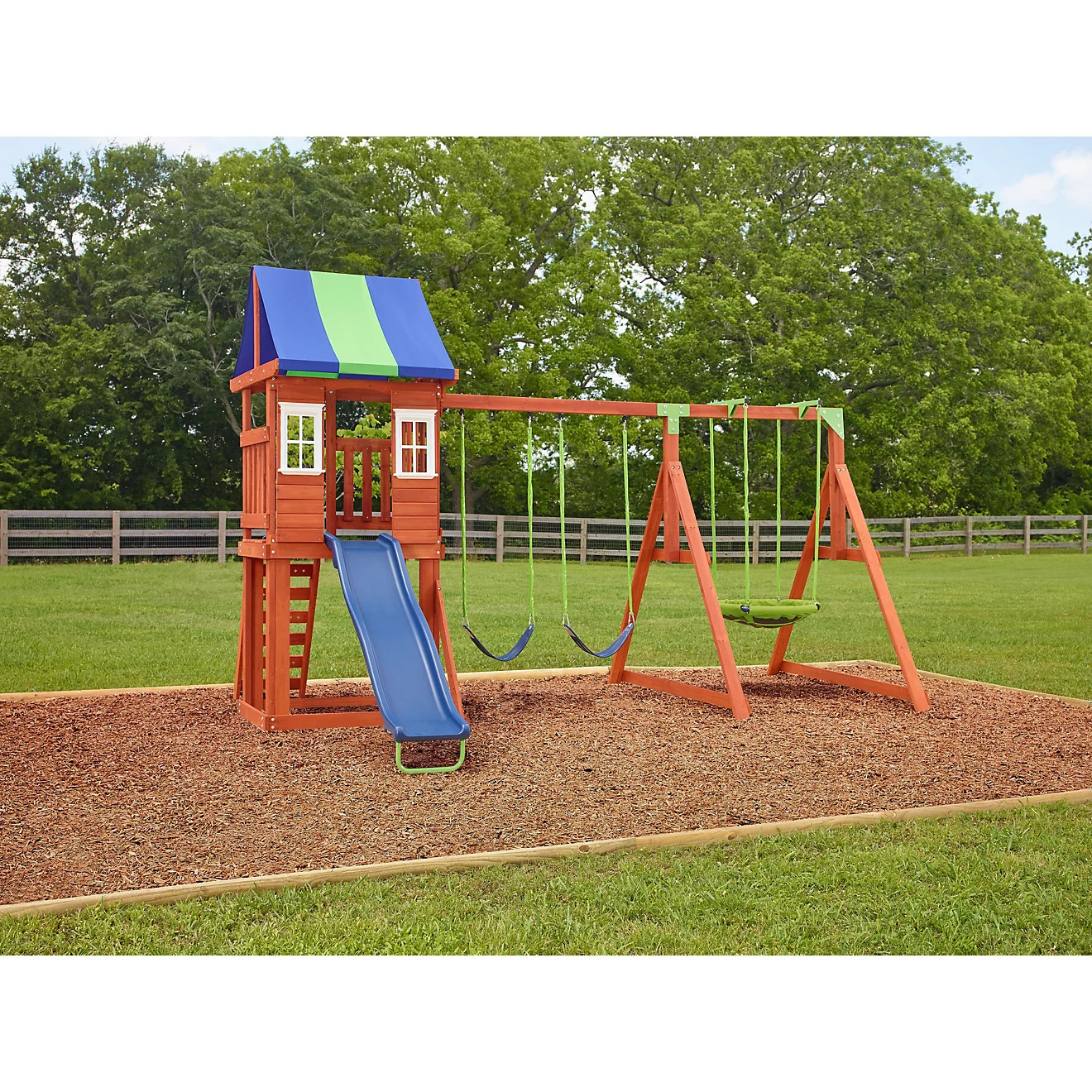 AGame West Fork Wooden Playset | Academy Sports + Outdoors