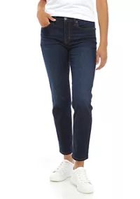 Crown & Ivy™ Women's Mid Rise Straight Jeans | Belk
