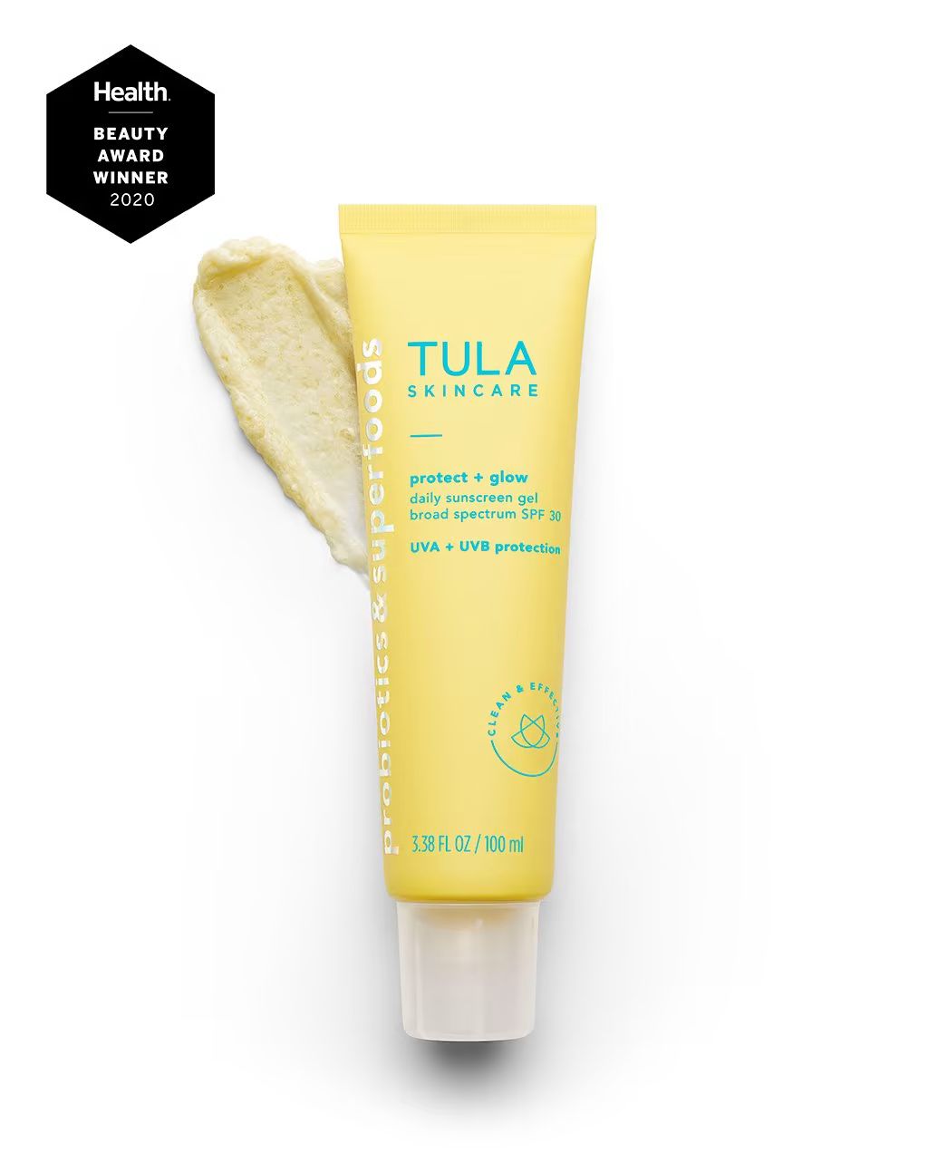 daily sunscreen gel broad spectrum SPF 30 supersize | Tula Skincare