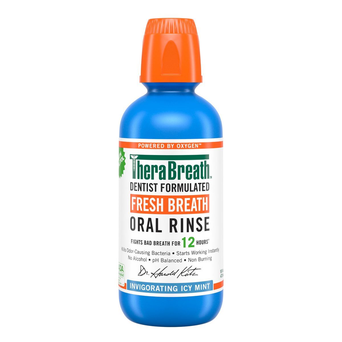 TheraBreath Fresh Breath Mouthwash - Icy Mint | Target