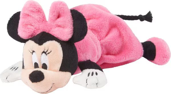 DISNEY Minnie Mouse Plush Squeaky Dog Toy, Small - Chewy.com | Chewy.com