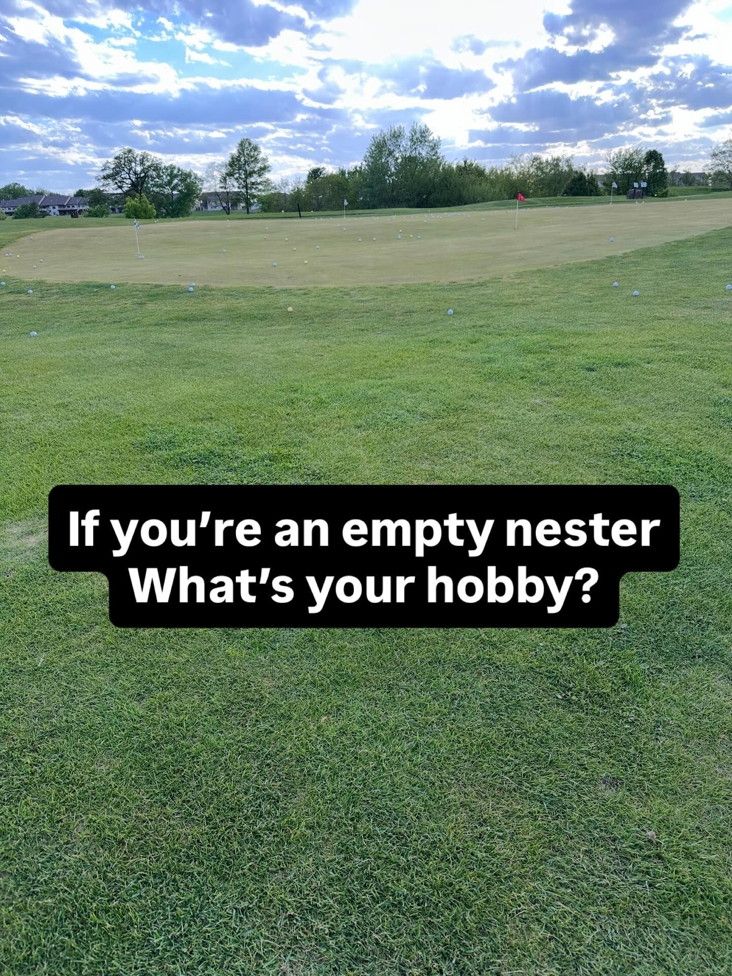 As an empty nester you now have time for new hobbies or leaning back into things you enjoyed before all the kids activities took over 😂

Recently I started golfing and I kinda enjoy it. It’s fun to learn something new and watch yourself get better ⛳️. If you need a golf coach @mattdirkxgolf is the best 

What new hobbies are you trying?
