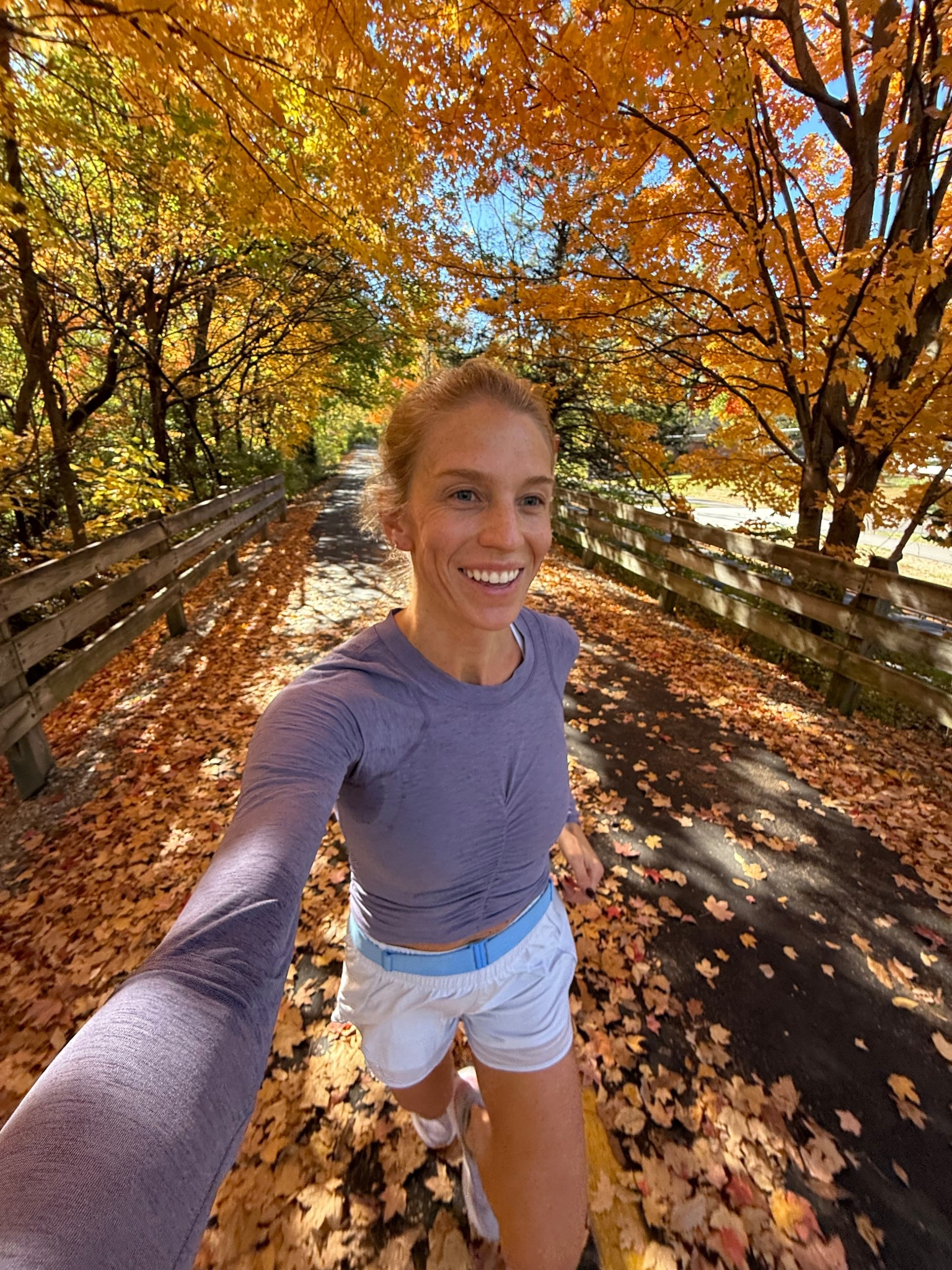 Running outfit today 
Size medium in this top (shade gunmetal) and shorts. Run tts




Fp movement, Athleta, running gear, running outfit, Hoka 

#LTKActive