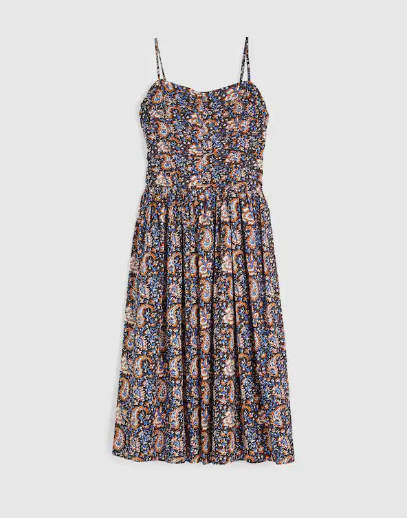 Ruched Midi Dress | Madewell