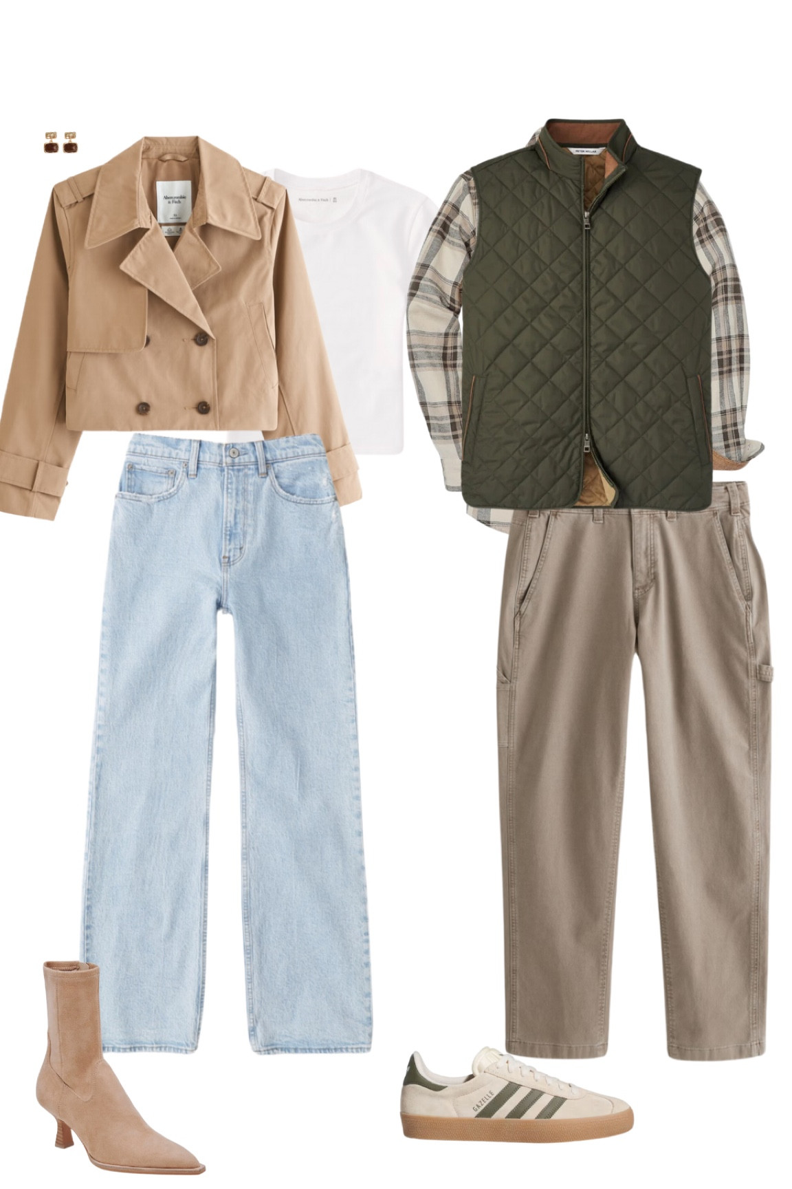 A more casual yet elevated look for couples! 

#LTKStyleTip #LTKFamily #LTKSeasonal