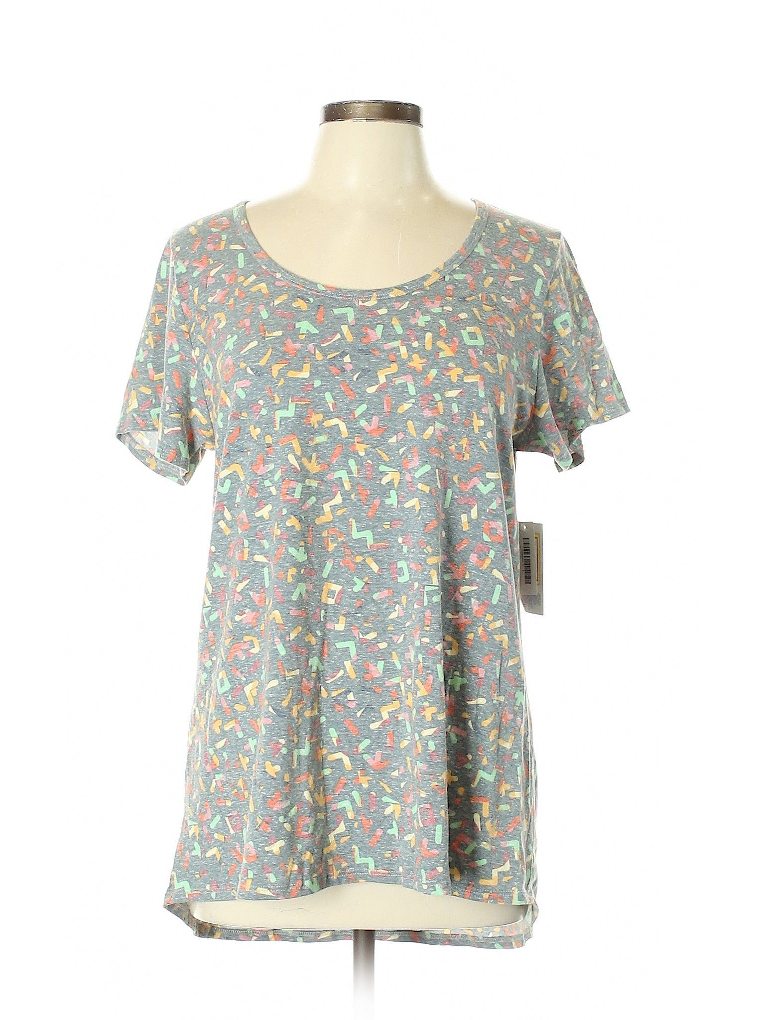 Lularoe Short Sleeve T Shirt Size 11: Gray Junior Tops - 44414971 | thredUP