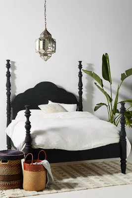 Spindle Four-Poster Bed | Anthropologie (US)