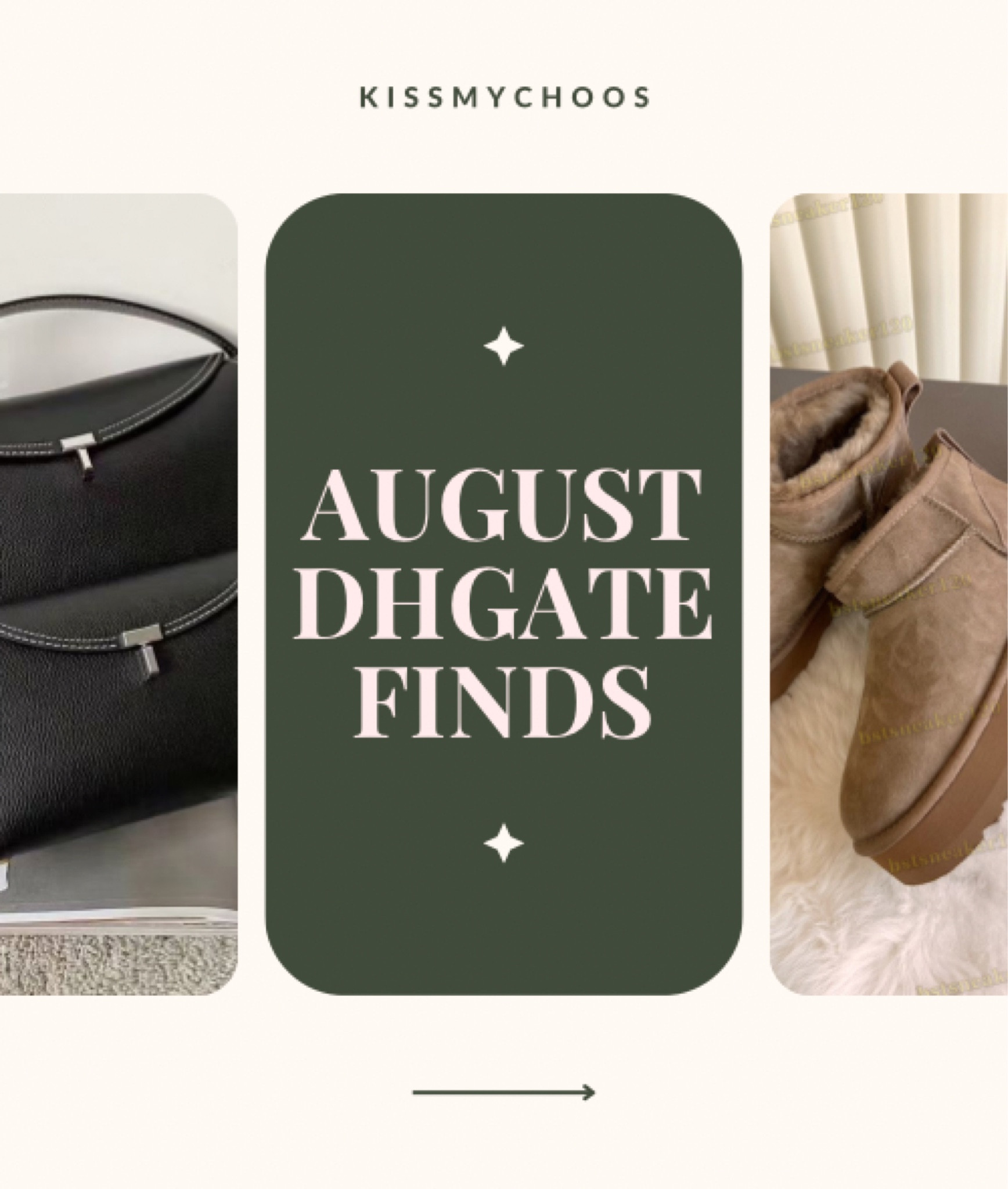 I spend hours on #dhgate so you don’t have to! 

Here are my favourite August finds with a focus on fall fashion. All items are well rated (though I encourage you to do your due diligence and message the seller for additional photos) and from sellers with positive ratings. 

Full details are on my blog: Kissmychoos.com/2024/08/august-2024-dhgate-finds.html

#LTKFindsUnder100 #LTKShoeCrush #LTKItBag