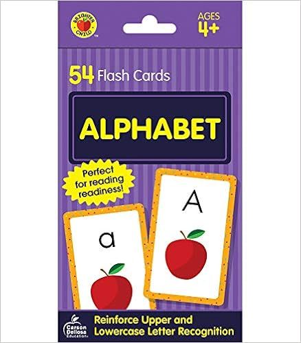 Carson Dellosa | Alphabet Flash Cards | ABCs, Preschool, 54ct | Amazon (US)