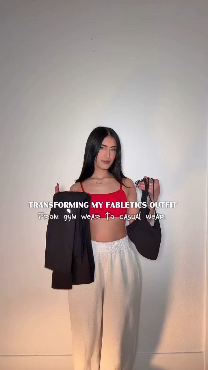 Transforming my @fableticseu fit from gym wear to casual wear✨ #fabletics #fableticspartner #teamfabletics #activewear #gymwear #styleinspo #stylingtips #styleinspiration #fashionblogger