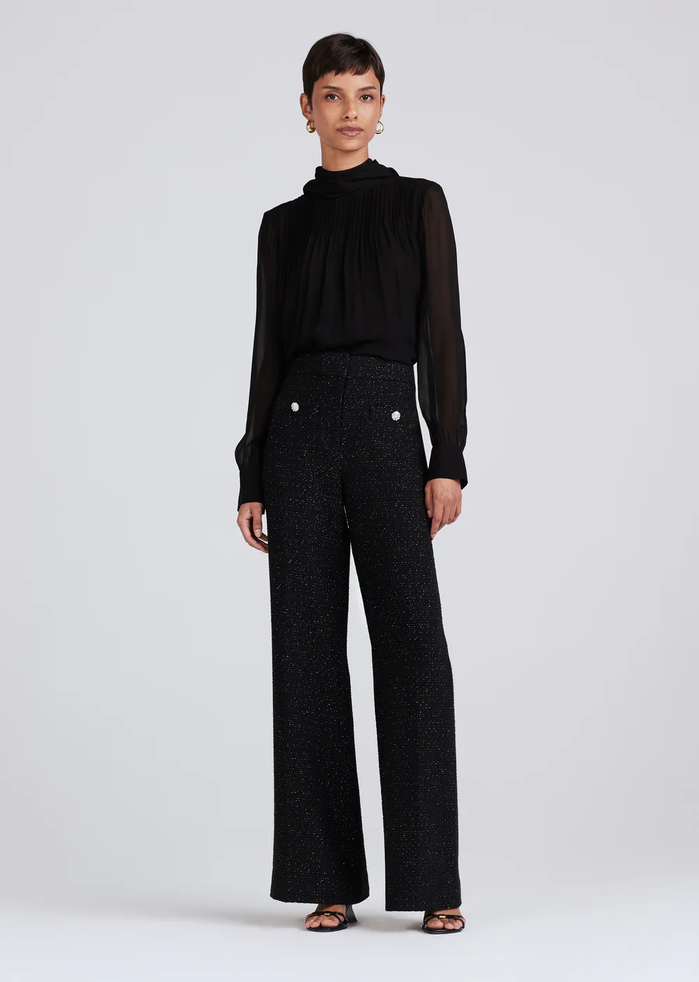 Clemintine Wide Leg Pant | Derek Lam 10 Crosby | Derek Lam