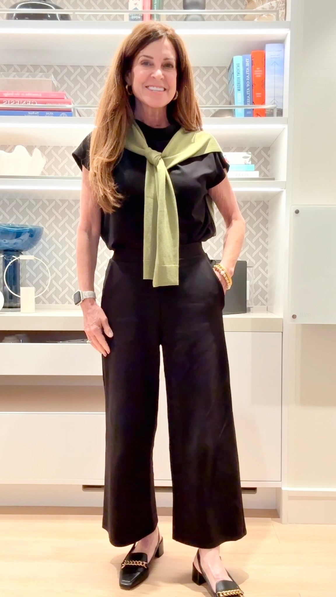 Versatile pieces to wear as separates or together. Love the wrinkle resistant fabric. It’s travel friendly and can be dressed up or  down. I’m 5’1” and 108 lbs. wearing size XS top and bottom . 

#workwear
#dinneroutfit
#traveloutfit
#brunchoutfit

#LTKootd #LTKStyleTip #LTKOver40
