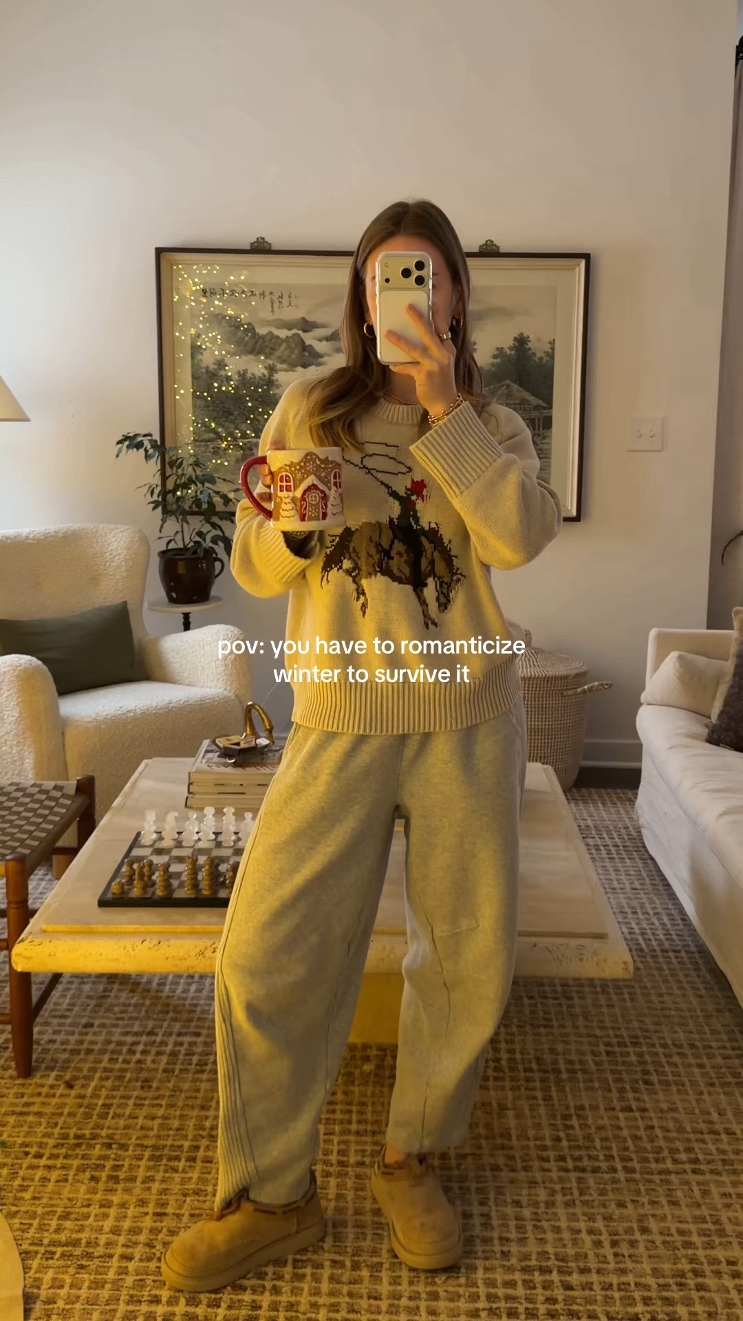12/23/25 my cozy morning loungewear outfit on Christmas Eve Eve, soaking up the calm before the festivities begin. I’m linking my Aerie barrel sweatpants and my Abercrombie rodeo sweatpants—both ultra-comfy, relaxed fits that are perfect for slow holiday mornings at home, coffee in hand, and staying cozy all day long.

#LTKSeasonal #LTKHoliday #LTKmorningroutine