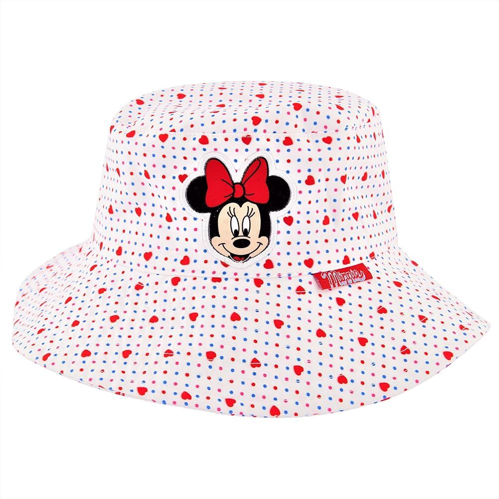 Disney Toddler Sun, Minnie Mouse Kids Bucket Hat and Matching Baseball Cap for Girls | Amazon (US)