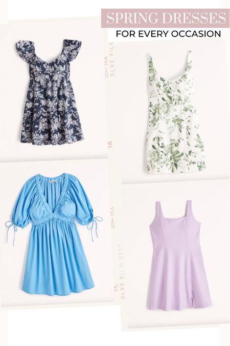 Spring dresses from Abercrombie // spring dress outfit, spring dresses, spring dress, Abercrombie dress, Abercrombie style, Abercrombie, floral dress, floral dresses 



#LTKSale #LTKunder100 #LTKSeasonal #LTKsalealert #LTKstyletip #LTKU #LTKFind #LTKunder50