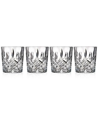 Marquis by Waterford Markham Double Old Fashioned Glasses, Set of 4 & Reviews - Glassware & Drink... | Macys (US)