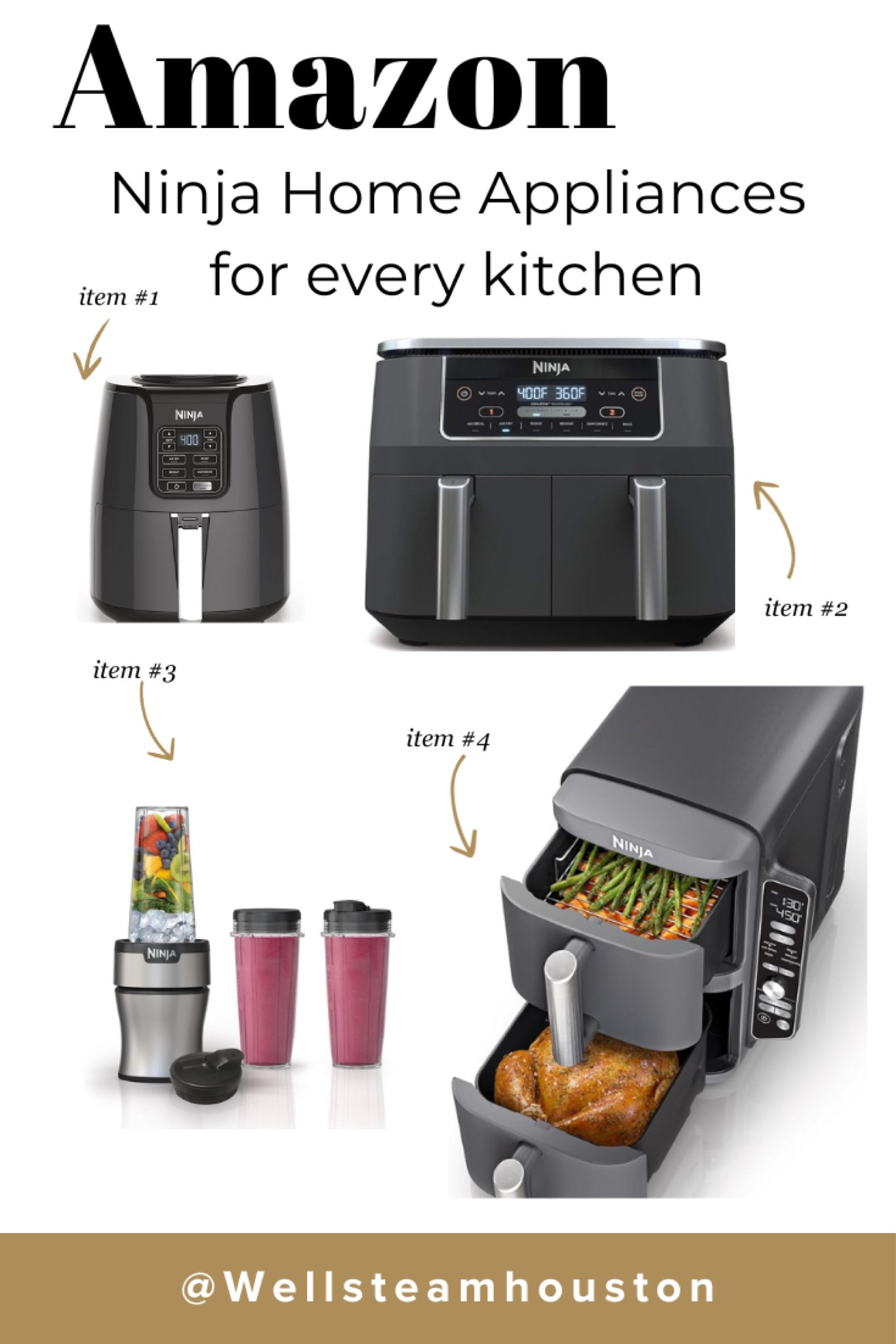 Here are the top Ninja kitchen appliances that we absolutely love 💕  

#LTKGiftGuide #LTKHoliday #LTKHome