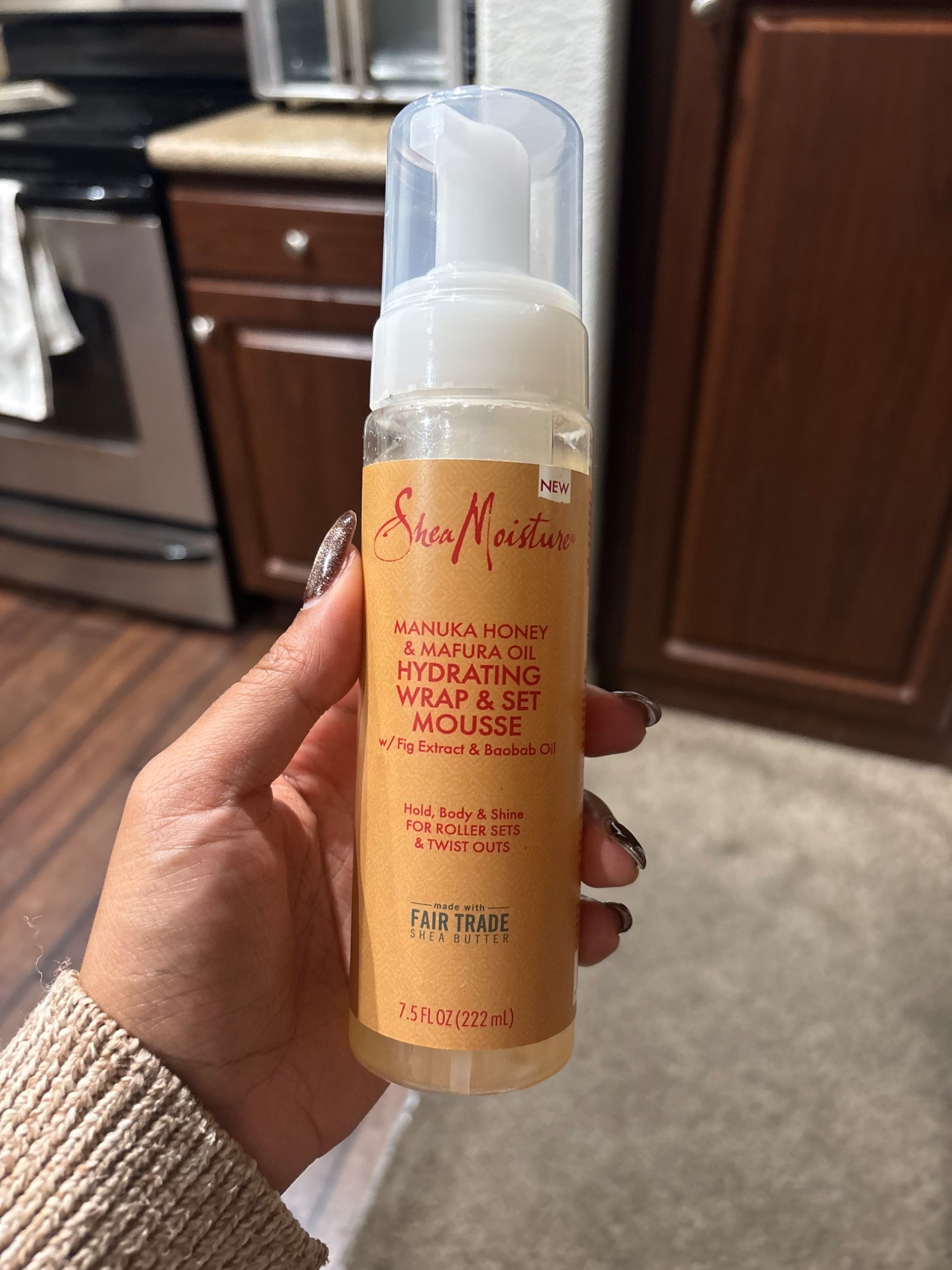 This mousse from Shea Moisture is perfect for twist outs!

#LTKBeauty