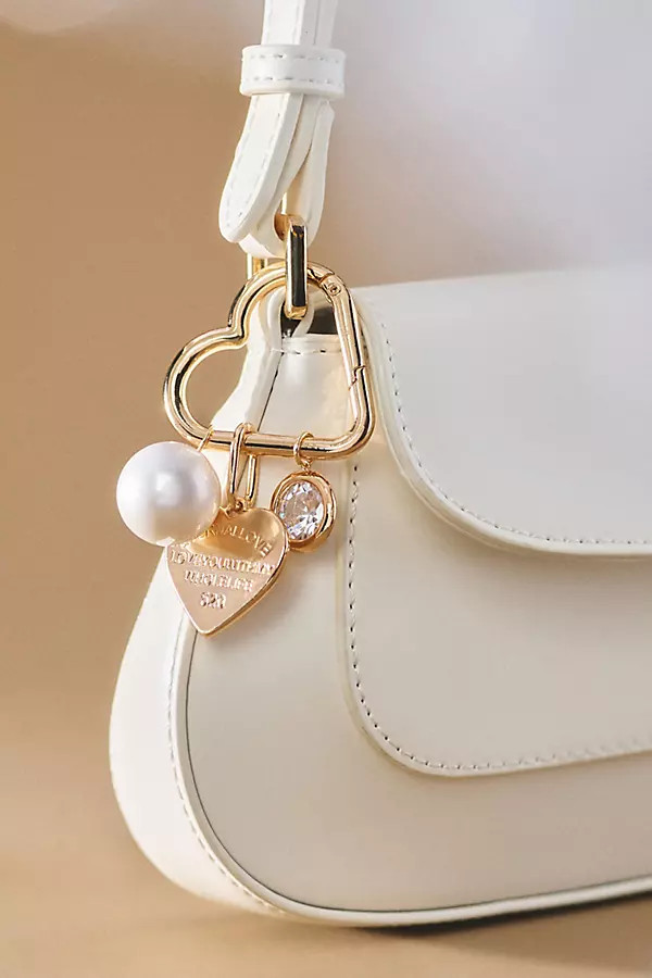 Eternal Love Heart Bag Charm | Anthropologie (US)