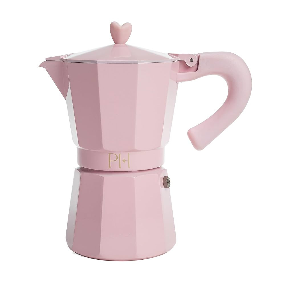 Paris Hilton 6-cup Stovetop Espresso with Heart Knob Pink | Amazon (CA)