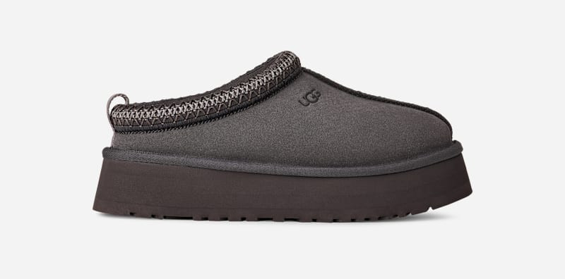 UGG® Women's Tazz II Sheepskin Slippers in Obsidian, Size 9 | UGG (US)