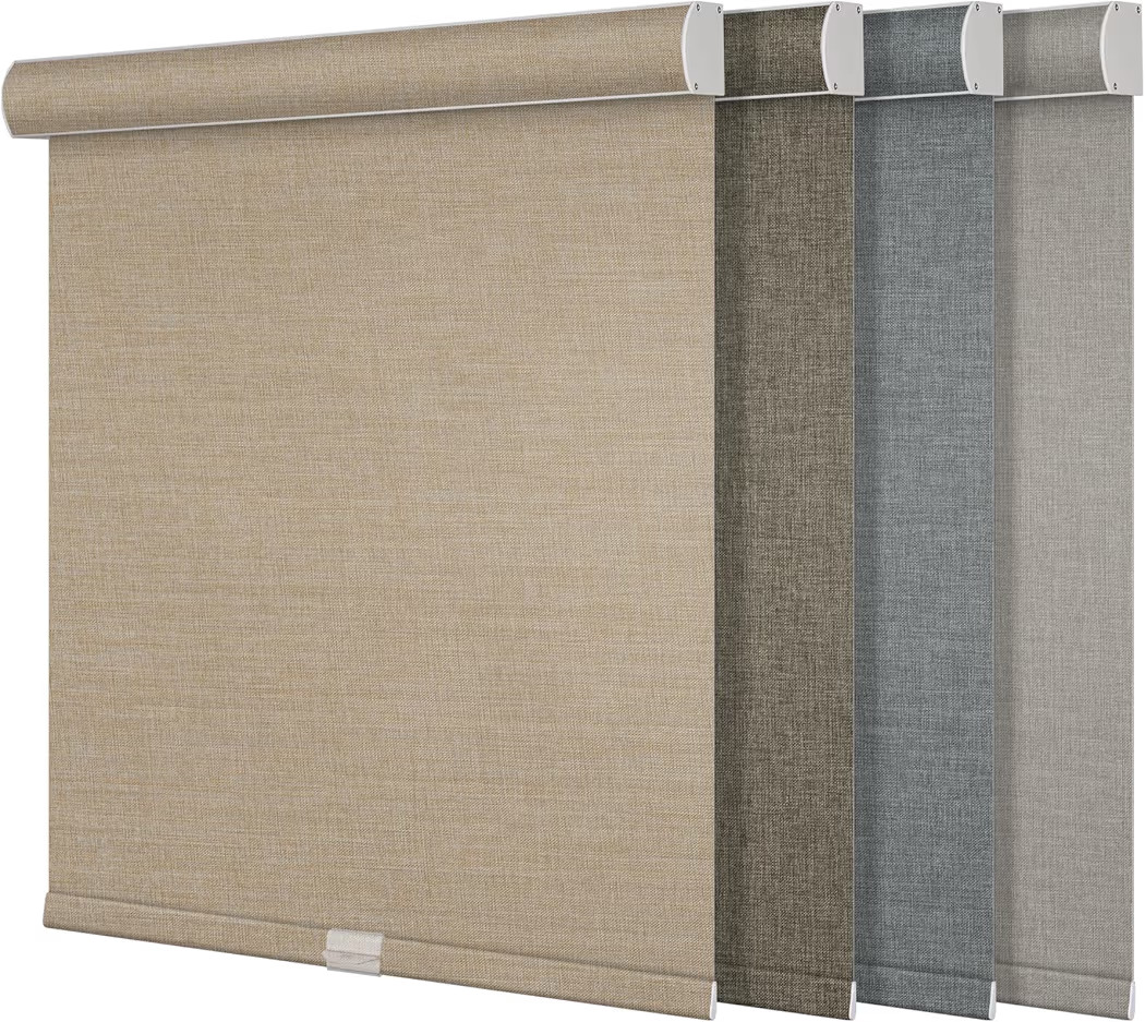 Boolegon Blackout Roller Shades for Windows,Cordless,Linen Fabric,Roller Blinds,Thermal Insulated... | Amazon (US)